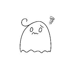 [LINEスタンプ] おばけぇぇぇ④