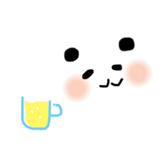 [LINEスタンプ] ぴーやぱんだ