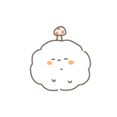 [LINEスタンプ] わたあめくんだよ