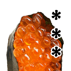 [LINEスタンプ] つなげて楽しい 寿司 スタンプの画像（メイン）