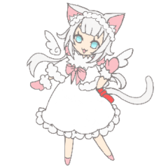 [LINEスタンプ] †ゆきねこ†さん冬ver.の画像（メイン）