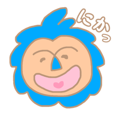 [LINEスタンプ] アオらいおん