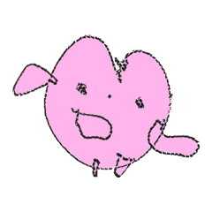 [LINEスタンプ] はんちゃんのお絵かきの画像（メイン）