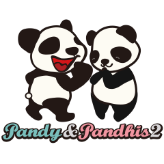 [LINEスタンプ] パンダのパンディとパンディスの楽しい日々の画像（メイン）