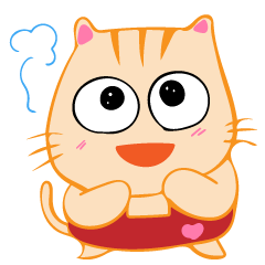 [LINEスタンプ] お手伝いエプロン猫