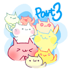 [LINEスタンプ] いろねこ3