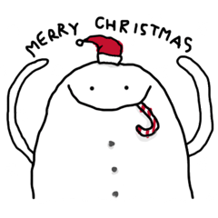 [LINEスタンプ] ボブ (BOB) クリスマス and 新年