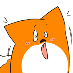 [LINEスタンプ] リアクションキツネ