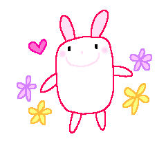 [LINEスタンプ] うさやかちゃん