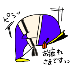 [LINEスタンプ] 押忍！ イワトビ道場ペンギン先生。