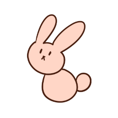 [LINEスタンプ] 走るうさぎちゃんスタンプ2