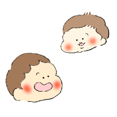 [LINEスタンプ] かわいい兄弟スタンプ2