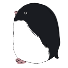 [LINEスタンプ] アデリーペンギンちゃん