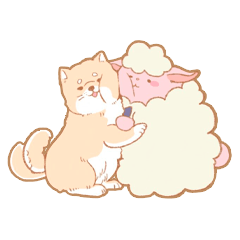 [LINEスタンプ] ひつじもちくん