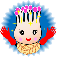 [LINEスタンプ] ホウキタケ美ちゃん