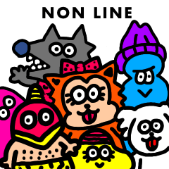 [LINEスタンプ] NON LINE