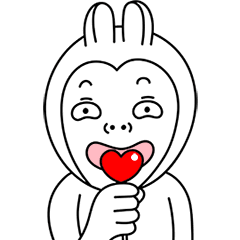 [LINEスタンプ] bunnyの24の自我