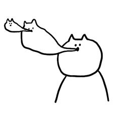 [LINEスタンプ] 流行りにのったねこちゃん