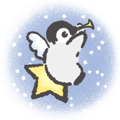 [LINEスタンプ] 皇帝ペンギンの冬スタンプ