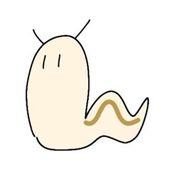 [LINEスタンプ] ただのなめくじ