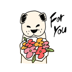 [LINEスタンプ] ブルドッグのブルさん。2