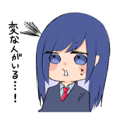 [LINEスタンプ] いろいろ女子