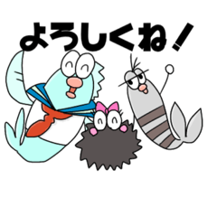 [LINEスタンプ] ぎょかい系スタンプ