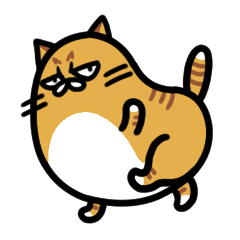 [LINEスタンプ] もちねこたろちゃ