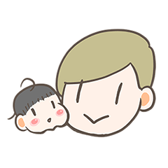 [LINEスタンプ] 母と子と育児