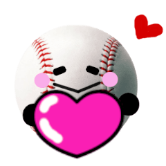 [LINEスタンプ] 野球さん バレンタイン