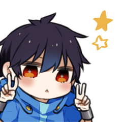 [LINEスタンプ] 無口な湊くんスタンプ
