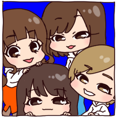 [LINEスタンプ] ゆるかわ彼女(GGGS)スタンプ2