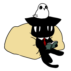 [LINEスタンプ] 黒猫いづきくん