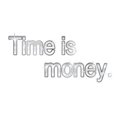 [LINEスタンプ] 大体：銀007 ことわざ1/EN