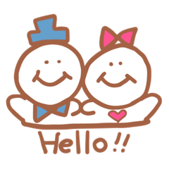 [LINEスタンプ] みんなだいすき！しらたまちゃん！