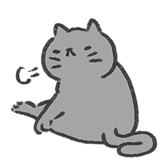 [LINEスタンプ] ネコのホシちゃん