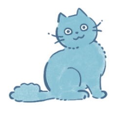 [LINEスタンプ] 我が家の猫いち 02