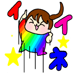 [LINEスタンプ] なーちゃんのかわいいスタンプ