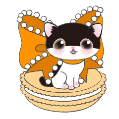 [LINEスタンプ] ねこロン