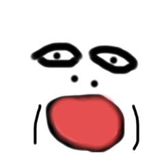 [LINEスタンプ] 愉快な顔スタンプ