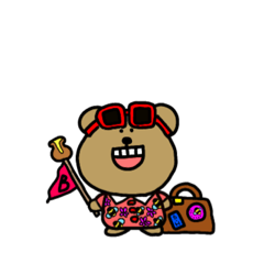 [LINEスタンプ] クマですね