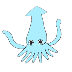 [LINEスタンプ] 魚介類・爬虫類・その他