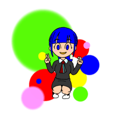 [LINEスタンプ] 空音ちゃん