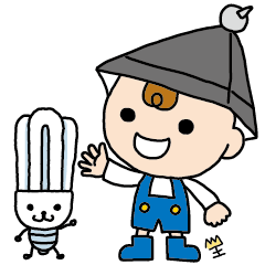 [LINEスタンプ] 写真電気工業のりふぁーくん