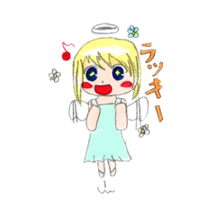 [LINEスタンプ] わかなちゃんが真心込めたスタンプです。
