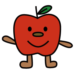 [LINEスタンプ] りんごあめスタンプ