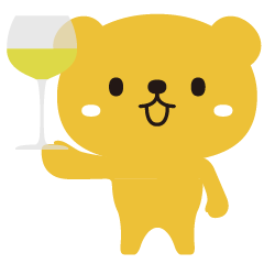 [LINEスタンプ] ワインを愛するクマちゃん