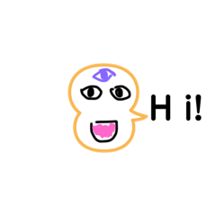 [LINEスタンプ] 邪眼のちから
