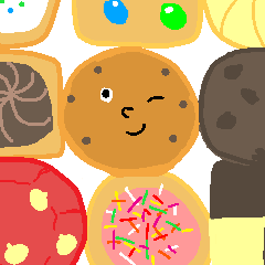 [LINEスタンプ] サクッとクッキーフレンズの画像（メイン）