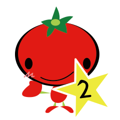 [LINEスタンプ] 栃木のトマト2の画像（メイン）